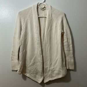 Loft white cardigan